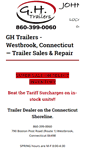 Mobile Screenshot of connecticutshorelinetrailers.com